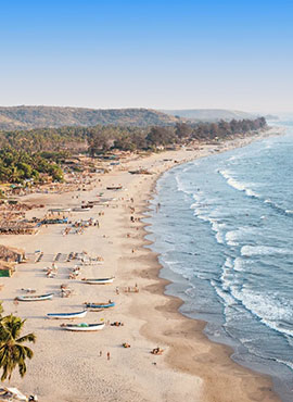 Uddo Beach near Maraga Inn Siolim